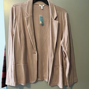 Maurices Beige Suit Jacket